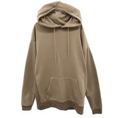 n'Or LABEL ノアールレーベル 長袖 スウェットパーカー 3 ブラウン プルオーバー トレーナー レディース 古着