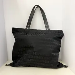 【訳アリ出品✨】HAMANO ナイロントートバッグ◇ハマノ ブラック モチーフ