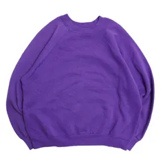 Tultex 無地スウェット パープル Lサイズ USA製 80s〜90s