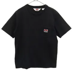 BEN DAVIS ベンデイビス 半袖 Tシャツ S ブラック ポケット付 メンズ 古着