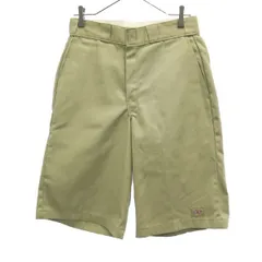 Dickies ディッキーズ ワークショートパンツ ｗ30 ベージュ メンズ 古着