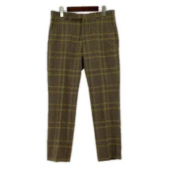 AURALEE WOOL SERGE CHECK NARROW SLACKS 4のサムネイル
