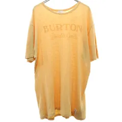 BURTON バートン 半袖 Tシャツ M オレンジ メンズ 古着