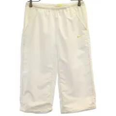 NIKE ナイキ トレーニング ハーフパンツ M ホワイト レディース 古着