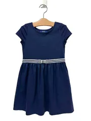 【中古】POLO　RALPHLAUREN　ポロラルフローレン　キッズ　女の子　６歳　春夏　半袖ワンピース＿S13＿セルモアから出品＿s-0470-r13