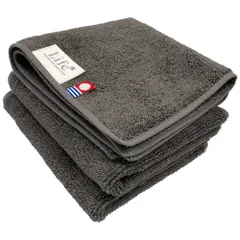 今治タオル タオルハンカチ 3枚セット メンズカラー グレー 約25×25cm 綿100% 吸水 吸水 速乾 軽量 新品 未使用 まとめ買い