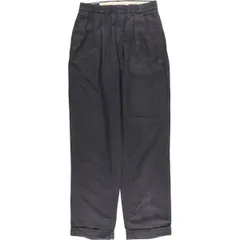 古着 ラルフローレン Ralph Lauren POLO by Ralph Lauren ツータック スラックスパンツ メンズw29相当/eaa604360