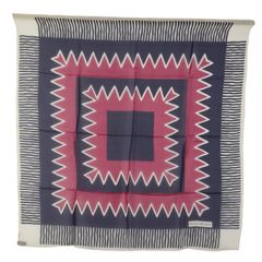 サンローラン ホワイト マルチカラー シルク レディース SAINT LAURENT【1-0198430】