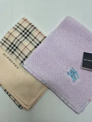 【新品】BURBERRY メンズハンカチ & タオルハンカチ セット