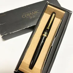 【送料無料】KYOCERA/キョウセラ/CERAMIC/セラミック/KB-150/ボールペン/キャップ式/黒/ブラック/中古品/箱付きのサムネイル
