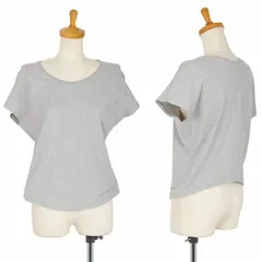 ヨーガンレールJURGEN LEHL コットン裾ロゴフレンチスリーブカットソー グレーM