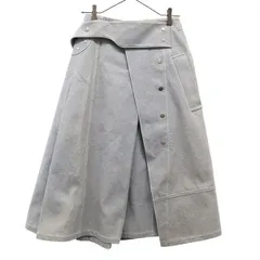 3.1 Phillip Lim 3.1フィリップリム ロング丈 デニムスカート 0 グレー レディース 古着のサムネイル