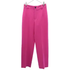 未使用 ZARA ザラ テーパードパンツ XS ピンク レディース 古着
