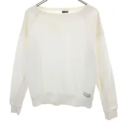 PUMA プーマ 長袖 カットソー L ホワイト レディース 古着