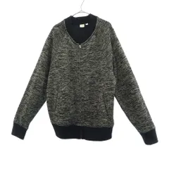 GAP ギャップ 総柄 ブルゾン M グレー×ブラック メンズ 古着