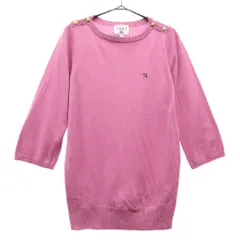 Arnold Palmer アーノルドパーマー 長袖 セーター 1 ピンク ニット レディース 古着