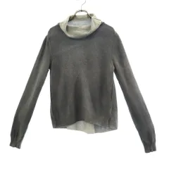 eleven BAR イレブンバー イタリア製 長袖 タートルネック セーター 40 グレー ニット レディース 古着