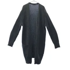 603MIDWEST ロクマルサンミッドウエスト 長袖 ニット カーディガン F グレー レディース 古着