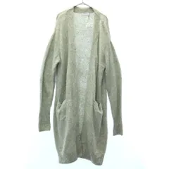 a day in the life アデイインザライフ 長袖 ロング ニット カーディガン グレー ユナイテッドアローズ レディース 古着