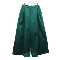 未使用 ELENDEEK エレンディーク ガウチョパンツ 2 グリーン レディース 古着