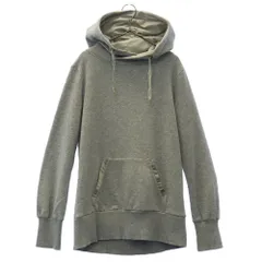 PUMA プーマ 長袖 スウェットパーカー L グレー プルオーバー トレーナー レディース 古着