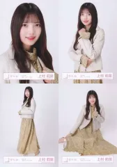 【中古】生写真(乃木坂46) ◇上村莉菜/櫻坂46ランダム生写真 ＜2022年春私服コーディネート衣装＞ 4種コンプリートセット