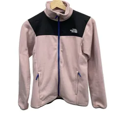 THE NORTH FACE(ノースフェイス) ブルゾン サイズS レディース美品  ピンク×黒×ブルー ジップアップ/春・秋物/フリース