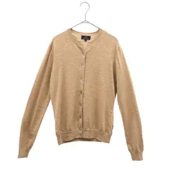 Brooks Brothers ブルックスブラザーズ ウール 長袖 ニットカーディガン M ブラウン レディース 古着