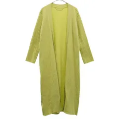 Mila Owen ミラオーウェン 長袖 リブ ニットカーディガン 0 イエロー レディース 古着