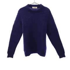 MONKEY TIME モンキータイム モヘヤブレンド 長袖 セーター M ブルー ニット レディース 古着