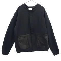 Converse TOKYO コンバーストウキョウ ナイロン ノーカラージャケット 3 ブラック メンズ 古着