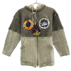 CASTELBAJAC SPORT カステルバジャック スポーツ ウールブレンド パーカー 2 グレー レディース 古着