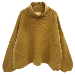 niko and... ニコアンド 長袖 セーター 3 ブラウン ニット レディース 古着