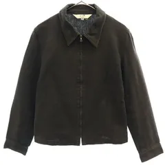 23ku 23区 ステンカラー ジップジャケット 38 ブラック レディース 古着