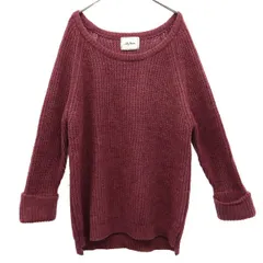 Lily Brown リリーブラウン 長袖 ニット F ピンク系 セーター レディース 古着