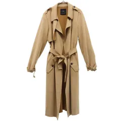 ZARA ザラ トレンチコート XS ベージュ フェイクスエード レディース 古着