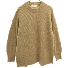 Mila Owen ミラオーウェン 長袖 セーター 0 ブラウン ニット レディース 古着