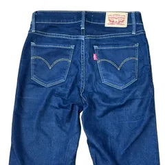 LEVI'S 312 SHAPING SLIM ストレッチ スリム ストレートデニム 濃紺 インディゴ サイズ25 レディースS リーバイス