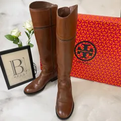 ほぼ未使用♡美品♡Tory Burch ブラウン アンクルブーツ Tory Burch(トリーバーチ) ショートブーツ・ブーティ(レディース