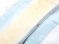 【京松】和装小物 帯揚げ帯締めセット 帯揚 帯締 未使用 暈し 平組 撚り房 美品 kyo7w12-1882