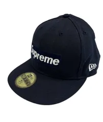 シュプリーム SUPREME DGAF Box Logo New Era Cap ボックスロゴ ニューエラ ウールキャップ 濃紺 58.7 7 3/8 帽子 メンズ帽子 キャップ ネイビー 101hat-194