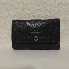 【美品】ルイヴィトン ミュルティクレ6 ノワール アンプラント