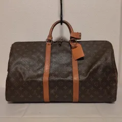 【美品】ルイヴィトン キーポルバンドリエール55 モノグラム M41414