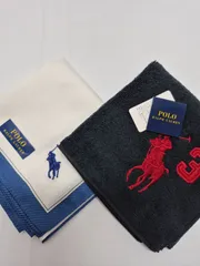 【新品】POLO RALPH LAUREN メンズハンカチ & タオルハンカチ セット