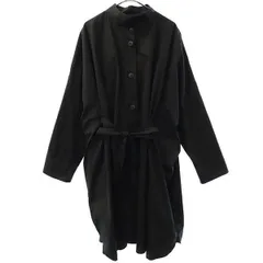 UNIQLO +J ユニクロ プラスジェイ 長袖 シャツワンピース XXL ブラック ビッグサイズ レディース 古着