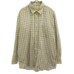 Burberrys バーバリーズ チェック 長袖 シャツ LY グレー系 メンズ 古着