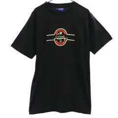 Lafayette ラファイエット プリント 半袖 Tシャツ SMALL ブラック メンズ 古着