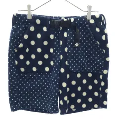 Columbia コロンビア ドット アウトドアショートパンツ M ネイビー レディース 古着