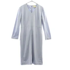 UNITED ARROWS ユナイテッドアローズ 長袖 ワンピース 38 グレー レディース 古着