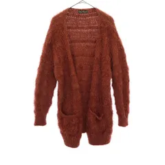 URBAN RESEARCH アーバンリサーチ 長袖 シャギー ニットカーディガン F ブラウン レディース 古着